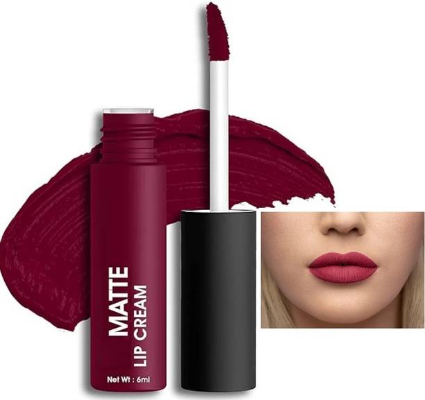 FLORERO Non Transfer Smudge Proof Longlasting Sensational Mousse Liquid Matte Lipstick