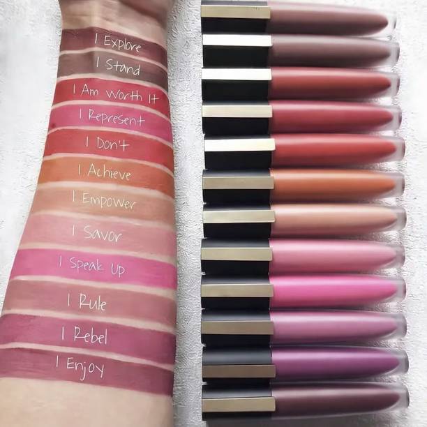 SHEFFO Premium Matte Lipstick Set | Long Lasting Liquid Lip Colors