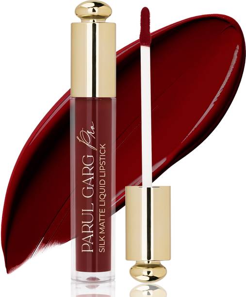 पारुल गर्ग Silk Matte Liquid Lipstick | Long-Lasting, Smudge-Proof & Hydrating | 100% Vegan