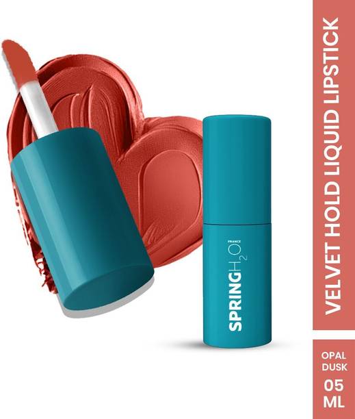 SPRING H2O Velvet Hold Matte Liquid Lipstick,Long Lasting, Waterproof,All Day Wear Lipstick