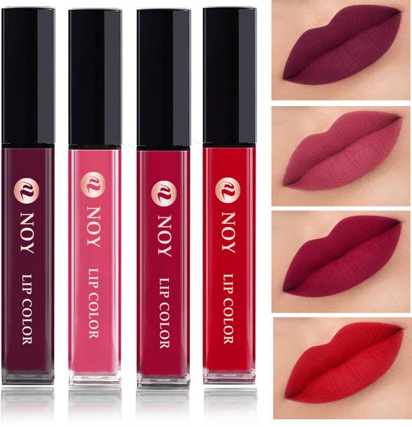 NOY Ultra Matte Liquid Lip Color- Waterproof Long Lasting Lipstick for Indian #NL81