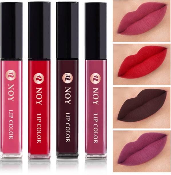 NOY Luxurious Liquid Matte Lipstick Non Smudge Long Stay at Wholesale Price #NL126