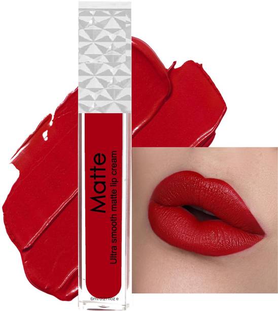 manasona Matte Liquid Lipstick Non Transfer Long Wear Lip Colour For Women