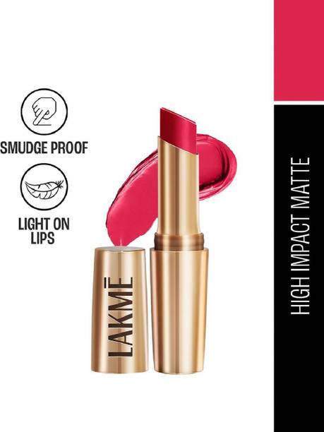 Lakmé 9TO5 Primer + Matte Lip Color Scarlet Surge
