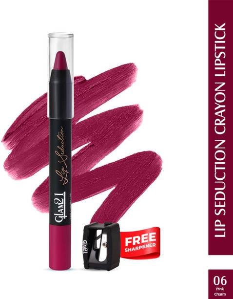 Glam21 Lip Seduction Non-Transfer Crayon Lipstick | Longlasting Creamy Matte Formula