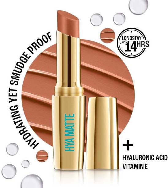 Lakmé 9to5 Hya Matte Lipstick Team Toffee 3.6gm