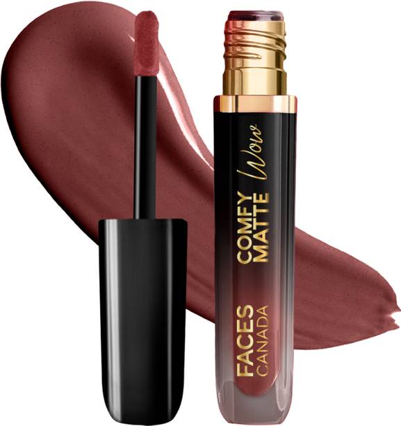 FACES CANADA Comfy Matte Wow Liquid Lipstick | Long Lasting | Waterproof