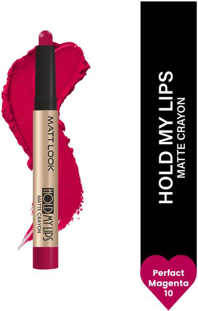MATTLOOK Hold My Lips Matte Crayon Lipstick | Non-Transfer | Long Lasting Matte Lipstick