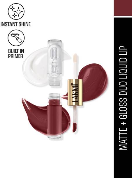 Lakmé 9 to 5 Matte to Glass Liquid Lip
