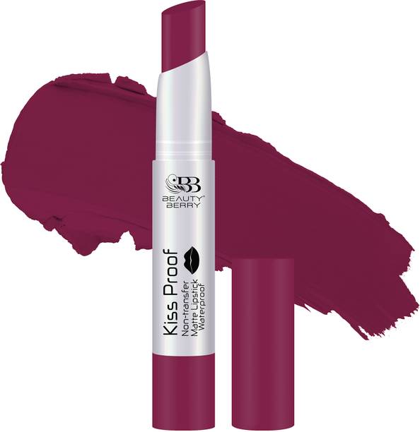 Beauty Berry Proof Long Lasting Non Transfer Creamy Matte Lipstick