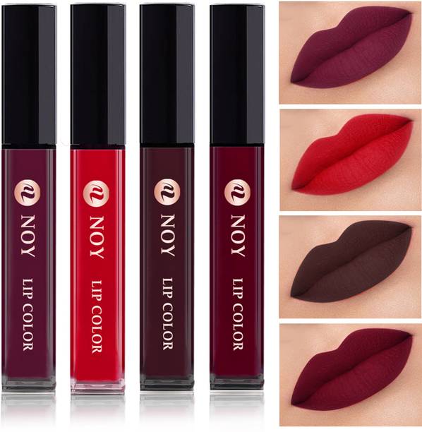 NOY Long-Lasting Liquid Matte Lipstick Bold Intense Colors for Playful Look #NL107