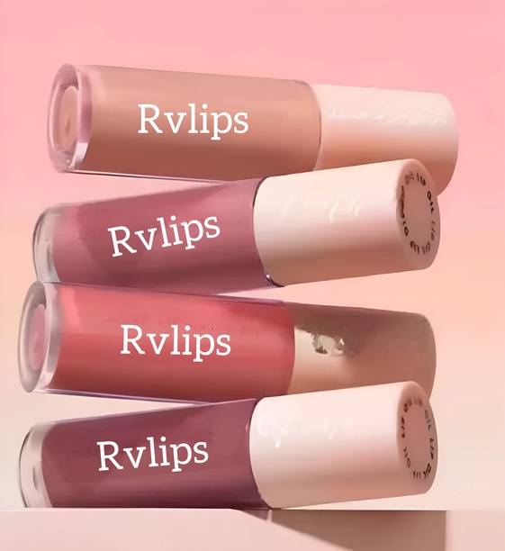 RVLIPS Nude Edition Long Lasting Sensational Liquid Matte Lipstick Non Transfer Set Of4