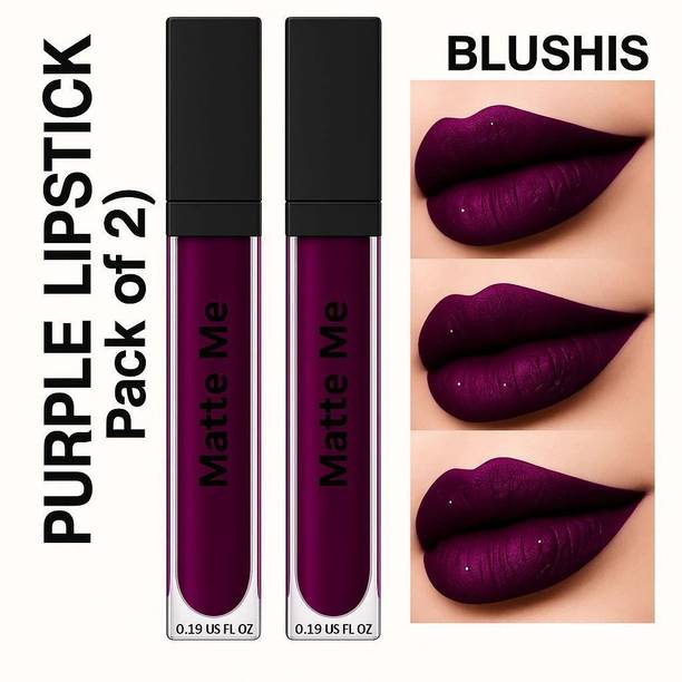 BLUSHIS Non Transfer Smudge Proof Longlasting Sensational Liquid Matte Lipstick