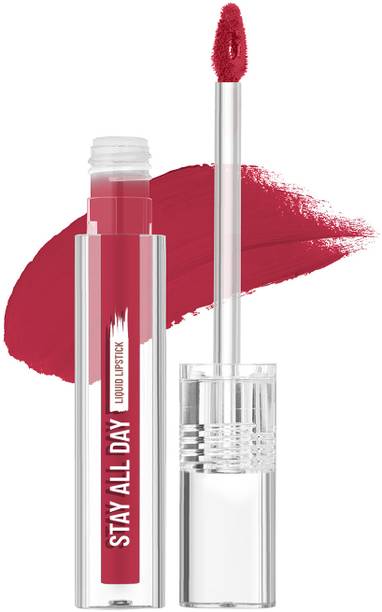 ಸ್ವಿಸ್ ಬ್ಯೂಟಿ Stay on Matte Liquid Lipstick | Transfer Proof Waterproof | Smooth Finish