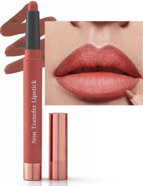 SIZLLIK Smooth Matte Finish Natural Light Brown Crayon ...