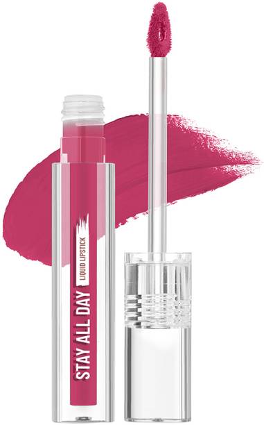 SWISS BEAUTY Stay on Matte Liquid Lipstick | Transfer Proof Waterproof | Smooth Finish