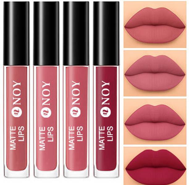 NOY Lipstick for Brown Skin Tone Bold Matte Daily Wear Strong Colour Liquid Lipstick