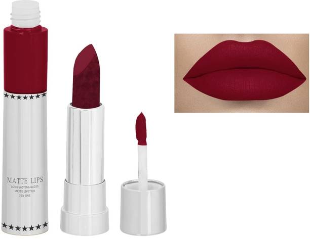AFARAXIA Gold Lipstick, Lip Makeup, Lip Color, Rich Mocha