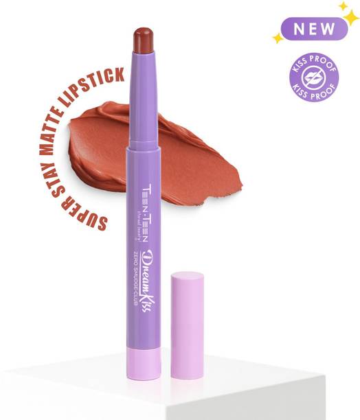 Teen Teen Dream Kiss Lipstick, Smudge Free, Matte Finish, Long Lasting & Water-Proof