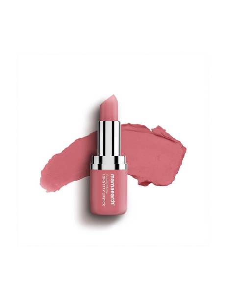 Mamaearth Creamy Matte Long Stay Lipstick with Murumuru Butter and Vitamin E