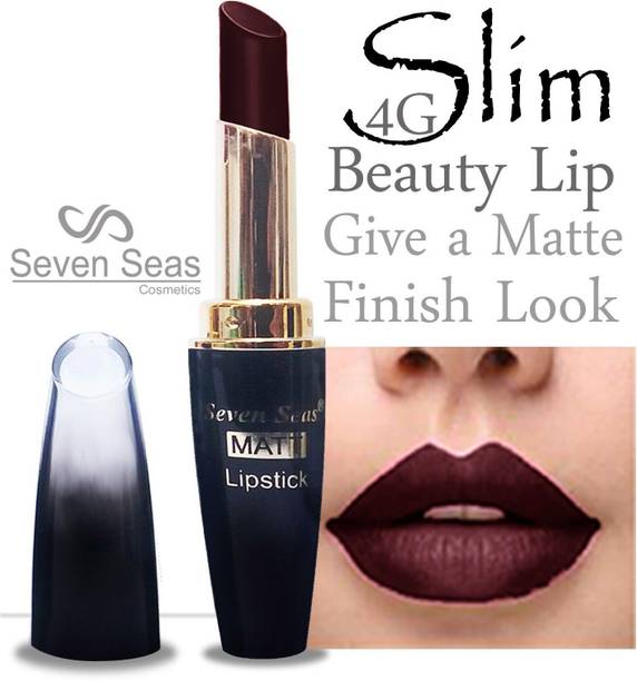 Seven Seas 4G Slim matte lipstick cosmetics makeup combo pack set of 1