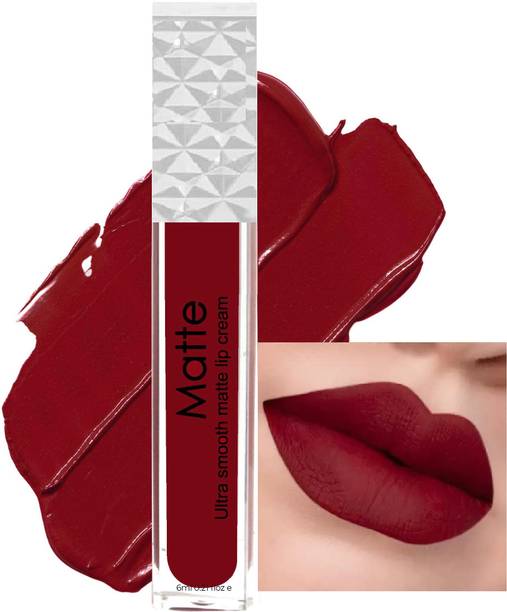 manasona Liquid Matte Lipstick | Smudge Free | Water Proof & Long-lasting Formula
