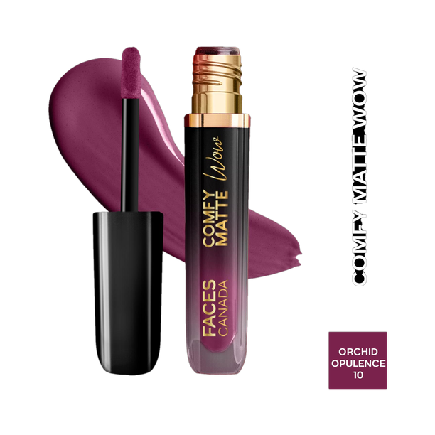 FACES CANADA Comfy Matte Wow Liquid Lipstick | Long Lasting | Waterproof