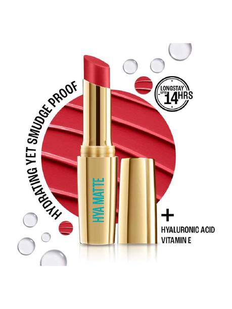 Lakmé 9to5 Hya Matte Lipstick CEO Red 3.6gm