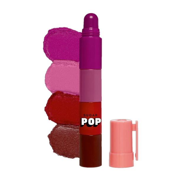 SUGAR POP 4 in 1 Lip Twist 01 Perfect Pout -Tart, Jelly, Trifle, Pie