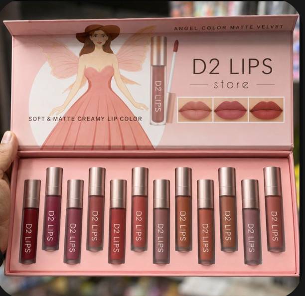 D2 LIPS Mocha Charm Matte Liquid Lipstick