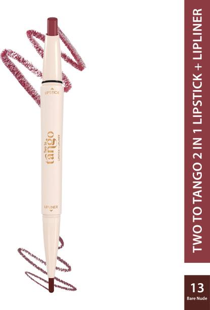 Glam21 Two To Tango Lipstick+LipLiner Duo | Smudgeproof Non-Transfer Matte Finish