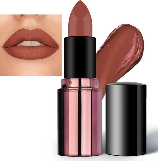 DARYUE Velvet Mocha Matte Crayon Lipstick – Smooth Long Lasting Brown Shade