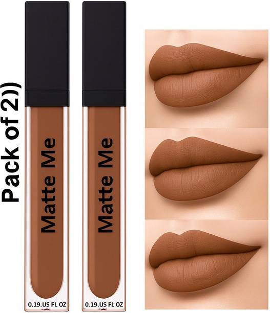 BLUSHIS Non Transfer Smudge Proof Longlasting Sensational Liquid Matte Lipstick Set