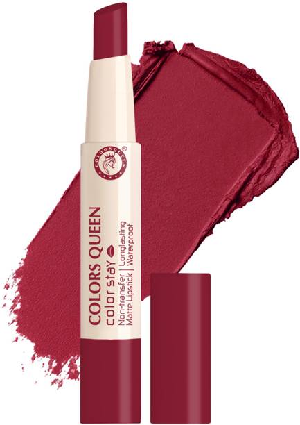 COLORS QUEEN Color Stay Long Lasting Non Transfer Matte Lipstick