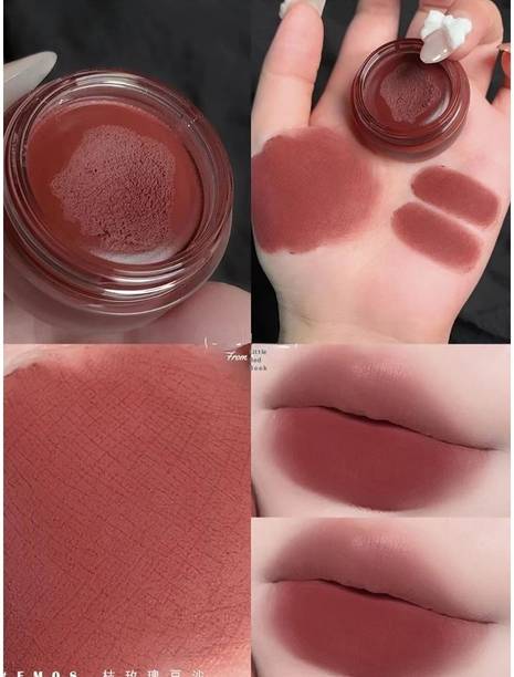 GULGLOW99 Korean Lip Tint Velvet Matte Lip Mud Long Lasting Brown Lipstick