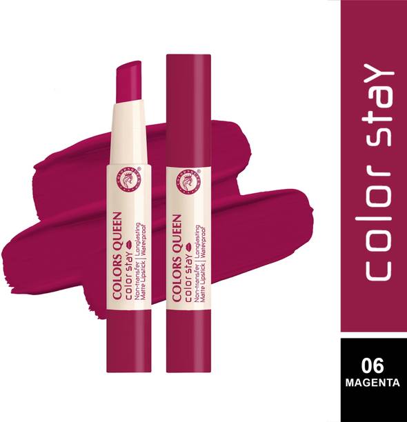 COLORS QUEEN Color Stay Lightweight Long Lasting & Non Transfer Matte Lipstick
