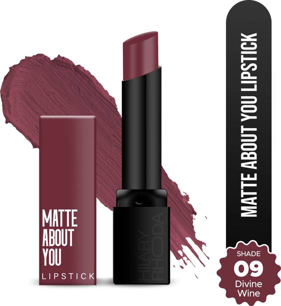 Hilary Rhoda Matte About You Lipstick | Long Lasting & Highly Pigmented | Matte Finish