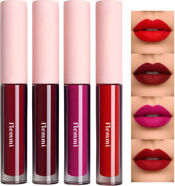 Flemmi Non Transfer waterproof Longlast Sensational Liquid Matte Lipsticks