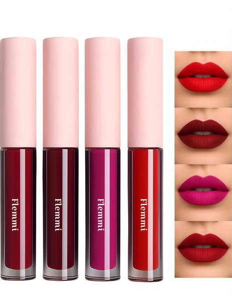 Flemmi Non Transfer waterproof Longlast Sensational Liquid Matte Lipsticks