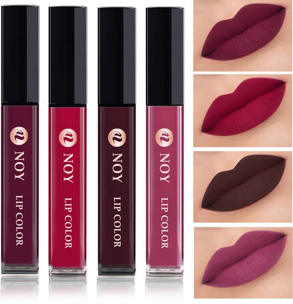 NOY Non Transfer Waterproof Longlasting Liquid Matte Lipstick Combo Pack #NL100