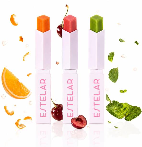 Estelar pH Color Changing Lipstick Pack of 3, Hydrating Lip Balm Combo, Paraben Free