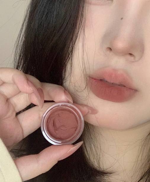 GABBU Tint Velvet Matte Mocha Brown Texture Lip Gloss Long Lasting Lipstick