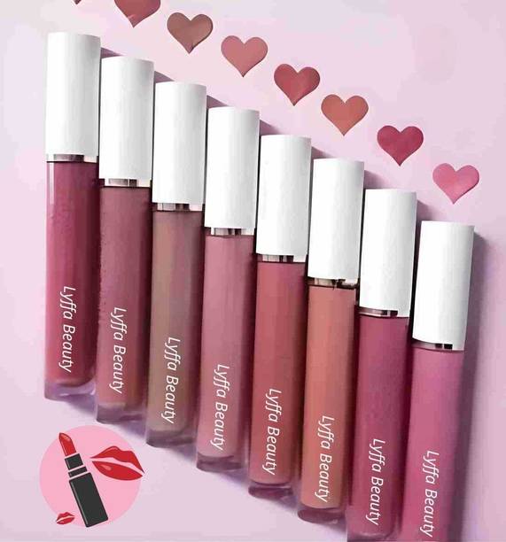 LYFFA beauty Long Lasting Waterproof Girls Favourate Matte Lipsticks|Long wear waterproof