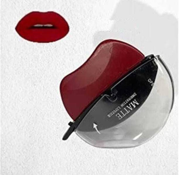 Maived Apple Shape Long Lasting Maroon Lipstick