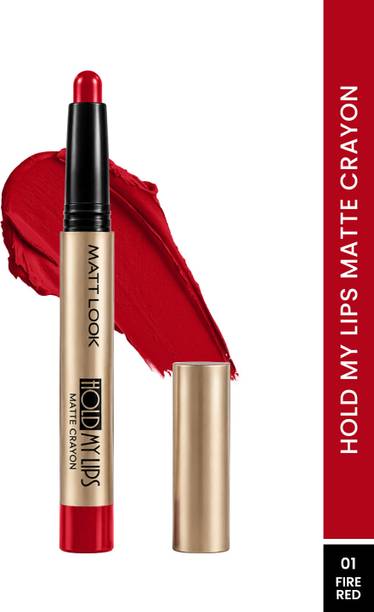 MATTLOOK Hold My Lips Matte Crayon Lipstick | Non-Transfer | Long Lasting Matte Lipstick