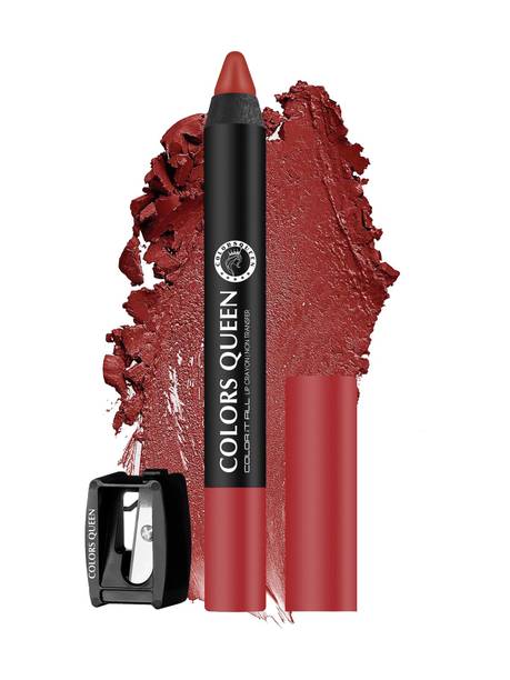 COLORS QUEEN Color It All Highly Pigmented Long Lasting Non Transfer Matte Crayon Lipstick