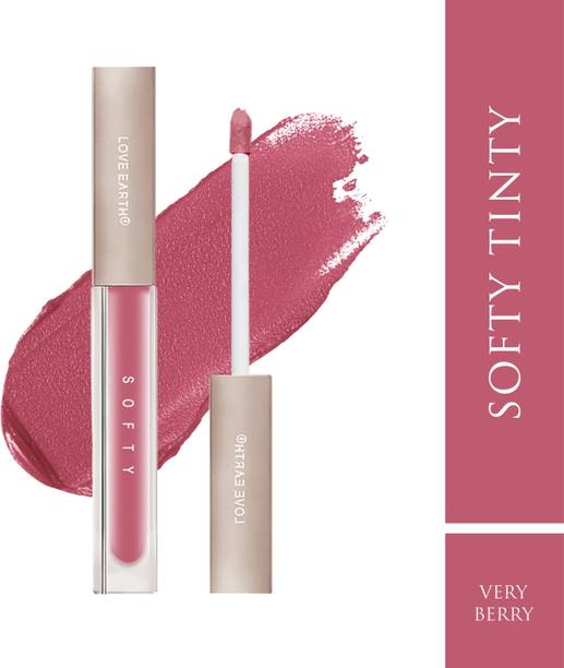 LOVE EARTH Softy Tinty Lipstick - Very Berry| Vitamin E