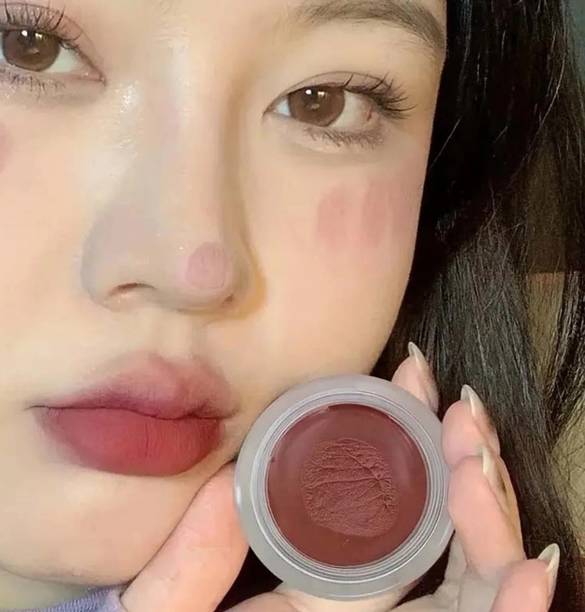 AFARAXIA New Lip And Cheek Mud Tint Mocha Brown Creamy Matte Mousse Tint