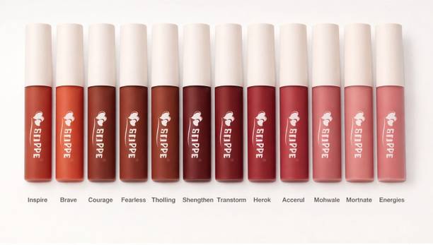 D2 LIPS New Liquid Matte Lipstick Set of 12