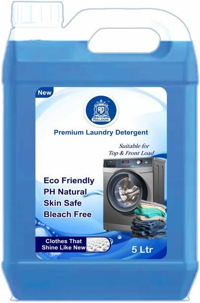 RELDOR Liquid Detergent for fabric care| stain fighter| front and top load detergent Fresh Liquid Detergent
